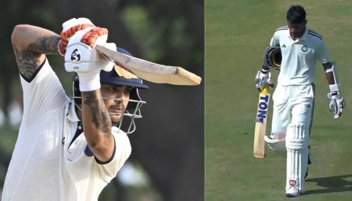 Ranji Trophy 2025-26 Opener: Ishan Kishan Shines, Abhimanyu Easwaran Faces Early Setback