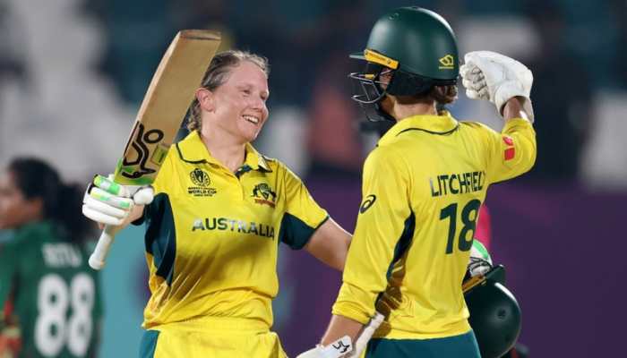 ICC Women's World Cup 2025: Alyssa Healy, Phoebe Litchfield Power Australia To 10-Wicket Win Over Bangladesh; Seal Semi-final Spot
