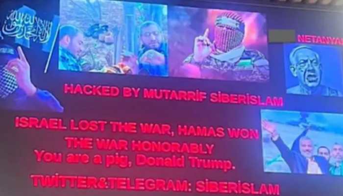 Pro-Hamas Hack Hits 4 North American Airports: 'F*** Trump,' 'Israel Lost' Messages Broadcast | VIDEO