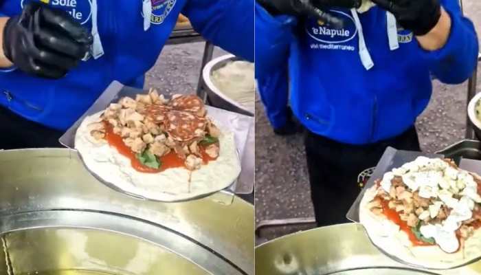 Pizza Bhature? 'Does It Even Make Sense'... Weird Italian Cuisine That Disgusts Netizens | Video Viral 