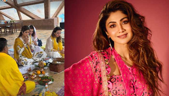 Here We Come Goa: Shilpa Shetty Opens New Bastian Outlet, Performs Inauguration Puja