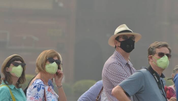 Delhi AQI Today: National Capital's Air Quality Remains 'Poor' Ahead Of Diwali | Visuals