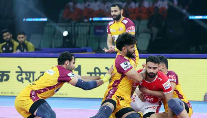 PKL 12: Telugu Titans Hold Their Nerve To Edge Past Gujarat Giants In Low-Scoring Thriller
