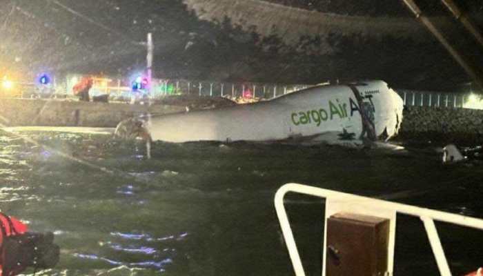 Cargo Plane Skids Off Runway At Hong Kong Airport, Two Killed