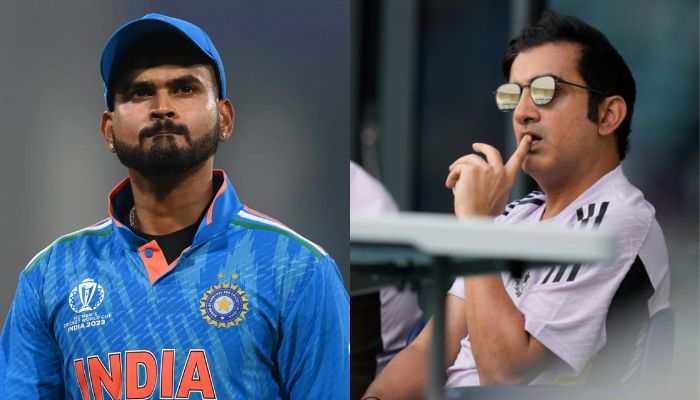 Gautam Gambhir Visibly Frustrated After Shreyas Iyer's Wicket, Video Goes Viral - Watch