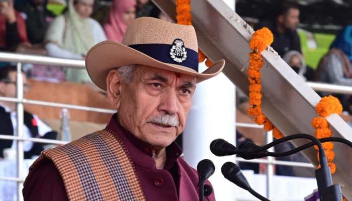 J&amp;K LG Manoj Sinha Calls For Collective Efforts To Defeat Terrorism, Dismantle Its Ecosystem