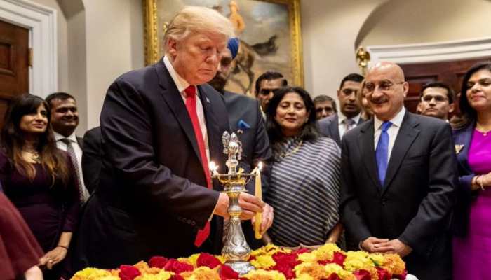 Trump Lights Up Diwali Diyas At White House, Calls PM Modi ‘Great Person’ – What He Said About India Will Shock You