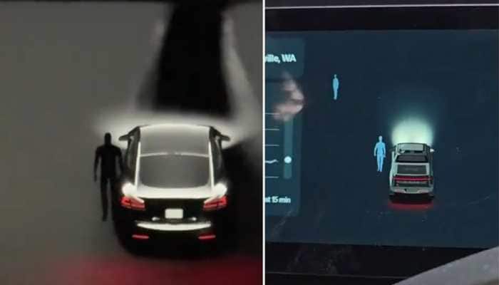 Tesla Detects Ghosts? Viral Videos Show Mysterious Figures on Car Screens, Internet Divided