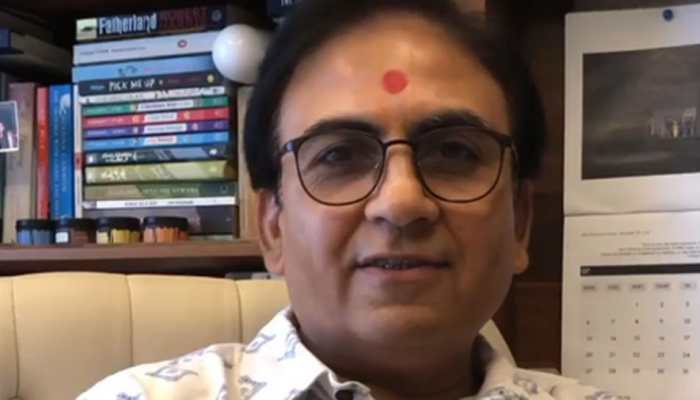 Taarak Mehta Ka Ooltah Chashmah's Jethalal Aka Dilip Joshi Visits BAPS Mandir, Offers Prayers During Annakut Celebration