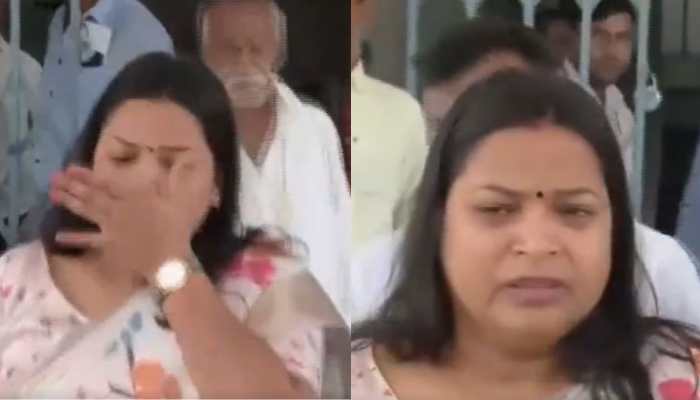 RJD Leader Shweta Suman Breaks Down After Her Mohania Assembly Candidature Gets Cancelled