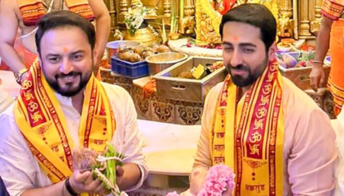 Ayushmann Khurrana Visits Siddhivinayak Temple To Seek Blessings After ‘Thamma’ Becomes His Biggest Opening Film