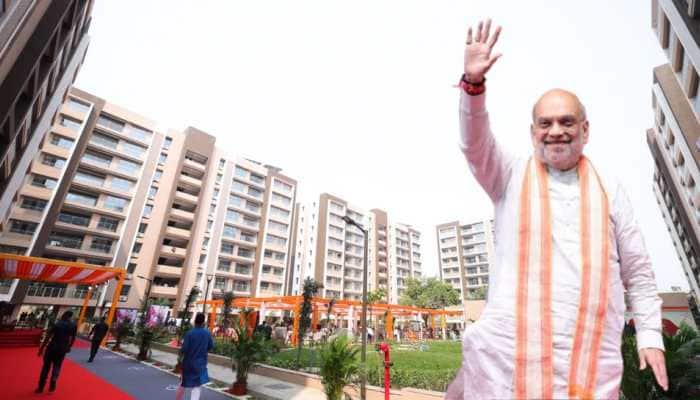 Gujarat: Amit Shah Inaugurates Newly Constructed MLA Residential Complex Spanning 28,576 Square Meters