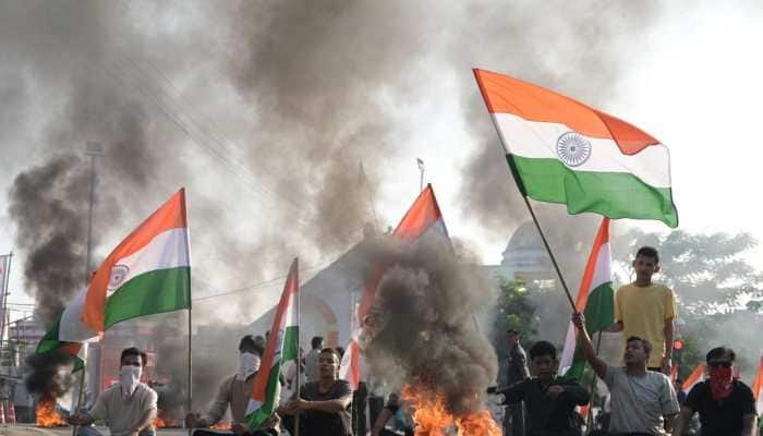 Violence Erupts In Tripura's Dhalai District During Shutdown; Several Officials Injured