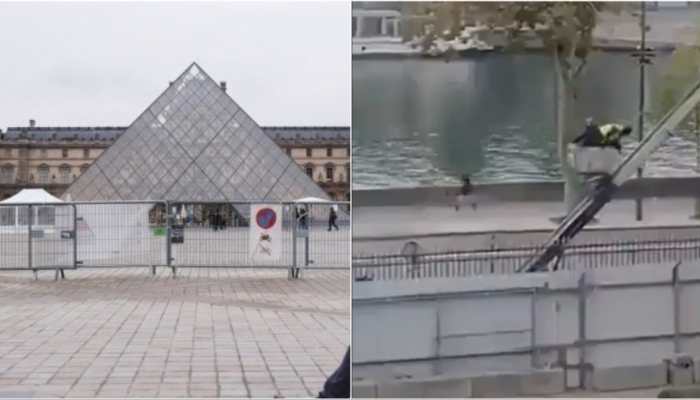 Louvre Heist Video: CCTV Captures Thieves' 'Slow-Motion' Escape With Rs 8,97,42,40,000 Crown Jewels