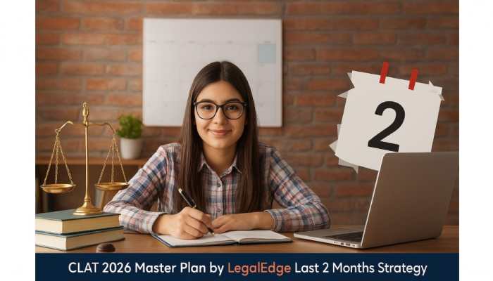 CLAT 2026 Master Plan by LegalEdge — Last 2-Month Strategy 