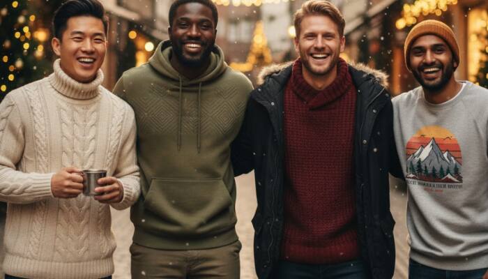 Stylish &amp; Warm: Best Men’s Hoodies and Sweatshirts for Effortless Winter Style