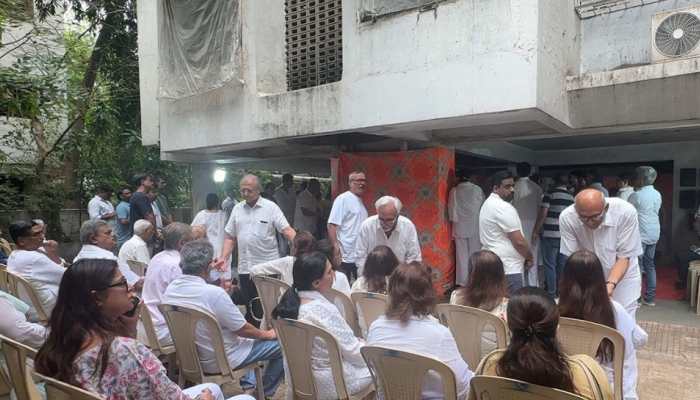 Satish Shah Funeral: Ratna Pathak Shah, Dilip Joshi, Johny Lever Pay Last Respects 
