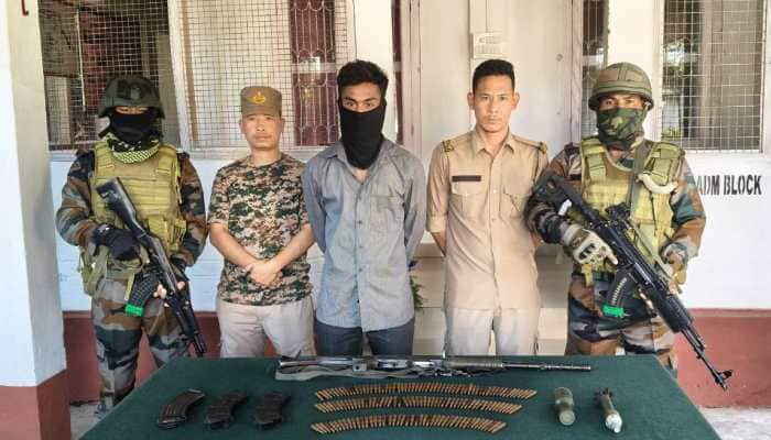 Assam Rifles Apprehends ULFA (I) Cadre Involved In Army Camp Attack