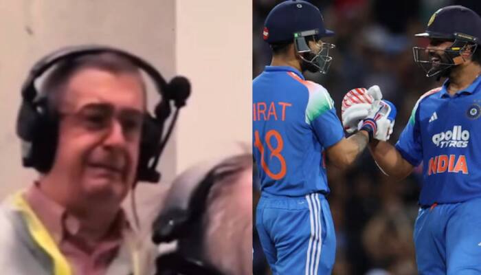 Australian Commentator In Tears Watching Virat Kohli And Rohit Sharma’s Iconic Partnership In Sydney ODI; Video Goes Viral - Watch