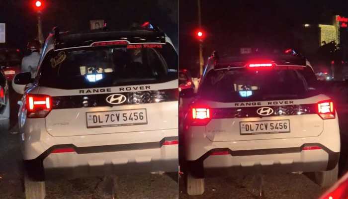 Delhi Man Turns His Hyundai Exter Into Range Rover, 'Mai Bhi Apni Nexon Par Fortuner Likhvata..'| Video