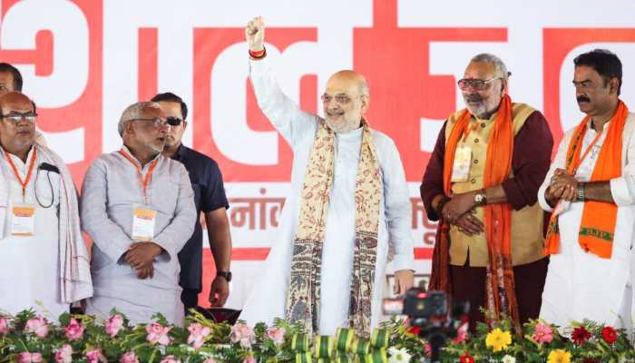 'No Space For Sonia Ji's Son Or Lalu Ji's Son,' Says Amit Shah; Reaffirms Nitish Kumar's Leadership In Bihar
