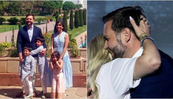 US Vice President JD Vance Caught In Affair Scandal? Divorce Imminent As Erika Kirk Hug Goes Viral | VIDEO