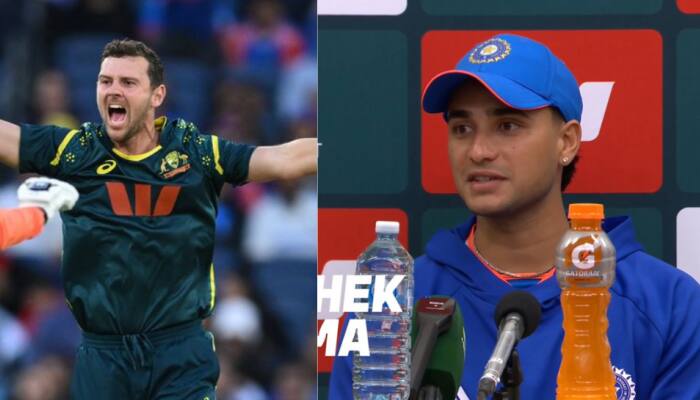 'Oh, Is He?': Abhishek Sharma’s Priceless Reaction To Josh Hazlewood’s Series Exit Goes Viral - Watch