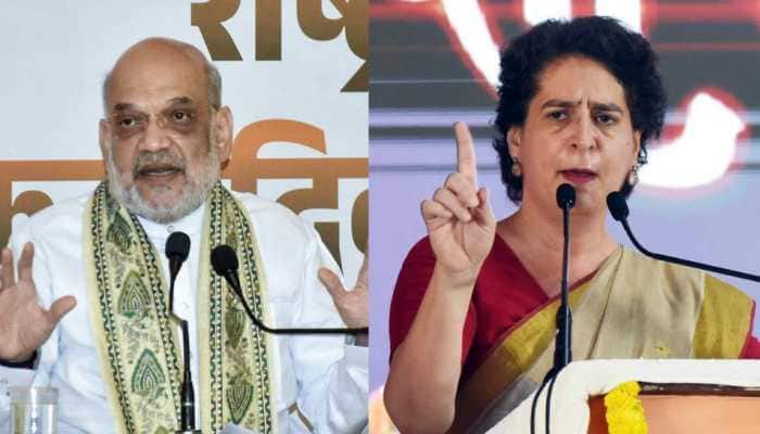 ‘Jungle Raj’ Vs ‘No Double Engine’: Shah, Priyanka Trade Barbs Ahead Of Polls In Bihar