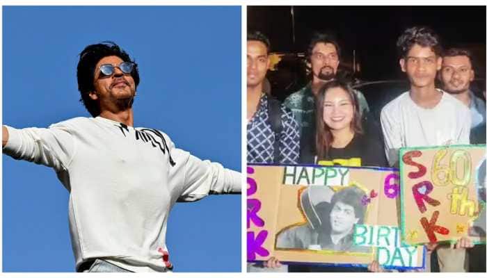 Happy Birthday Shah Rukh Khan: Fans Gather Outside Mannat As ‘King of Bollywood’ Turns 60