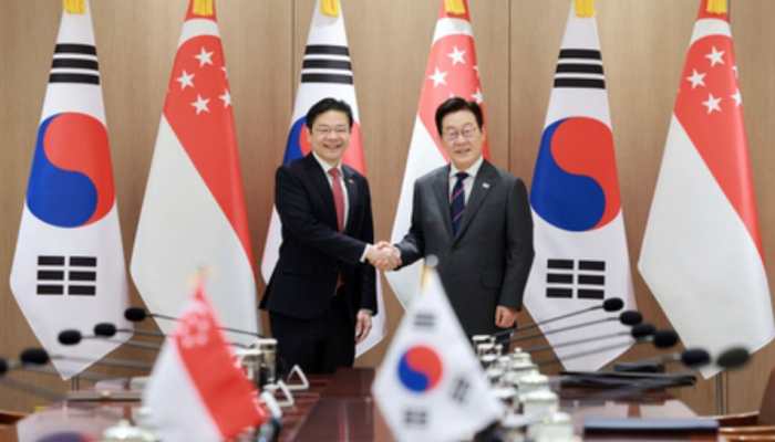 South Korean Prez Lee, Singaporean PM Agree To Establish Strategic Partnership