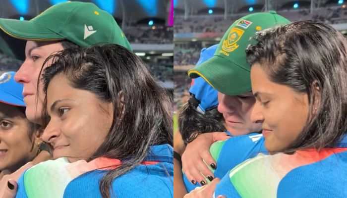 India Win Women’s World Cup 2025: Jemimah &amp; Radha Console Tearful Marizanne Kapp in Emotional Post-Match Moment