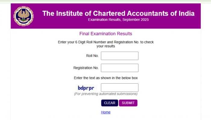 ICAI CA September Result 2025 Declared: Check CA Foundation, Inter, Final Result At icai.org- Pass Percentage, Direct Link Here