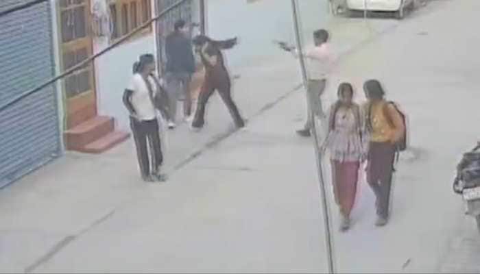 Faridabad: Class 12 Student Shot Twice In Vicious Broad Daylight Stalking Attack Caught On CCTV | VIDEO