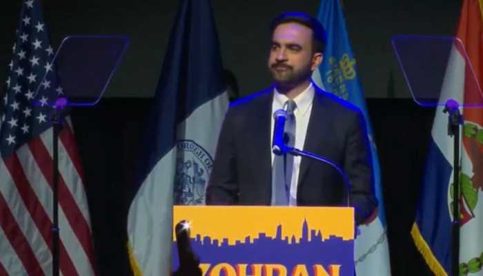 Zohran Mamdani's 'Dhoom Machale' Mayoral Win, Ends Speech With Bollywood Song's Tune | Viral Video 