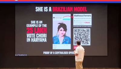 Brazilian Model Voted 22 Times From Different Booths In Haryana; Rahul Gandhi