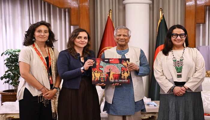 ‘Art Of Triumph’ Or Battle Plan? Yunus Presents Turkish Delegation ‘Greater Bangladesh’ Map Featuring India’s Assam
