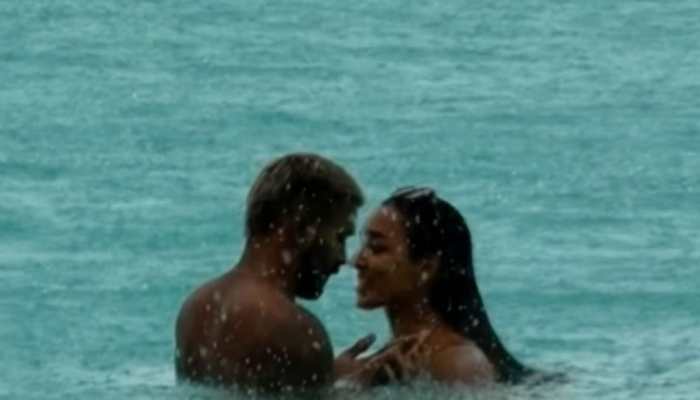 Hardik Pandya And Model Girlfriend Mahieka Sharma's Cosy Sea Pic Breaks Internet