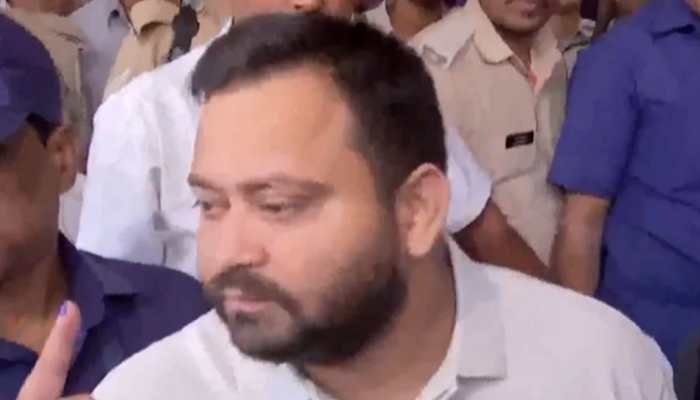 New Government Will Be Formed On 14th November: Tejashwi Yadav Casts Vote In First Phase Of Bihar Polls