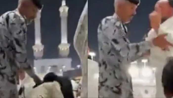 Viral Video: Makkah Security Officer Gropes Pilgrim Near Kaaba; Saudi Officials Respond