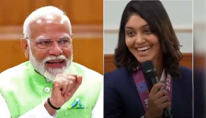 Harleen Deol Asked PM Modi About His Skincare Routine; His Reply Left Everyone Stunned - WATCH