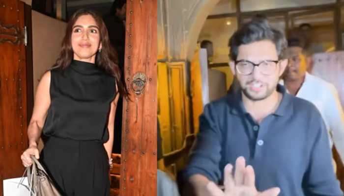 Bhumi Pednekar And Aditya Thackeray Spotted On A Dinner Date, Watch Viral Video!