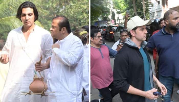 Zarine Khan Death: Sussanne Khan And Zayed Khan Perform Last Rites; Hrithik Roshan Pays Last Respects