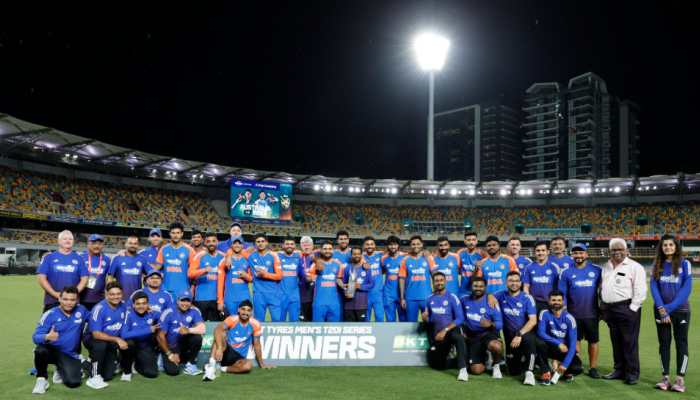 5th T20I: India Clinch 2-1 Series Win Against Australia After Rain Forces Washout In Brisbane