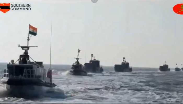 Night Time Drills, Shallow Water Operations: Indian Armed Forces Carry Out ‘Brahma Shira’ Drill In Sir Creek Area; Pak On Edge