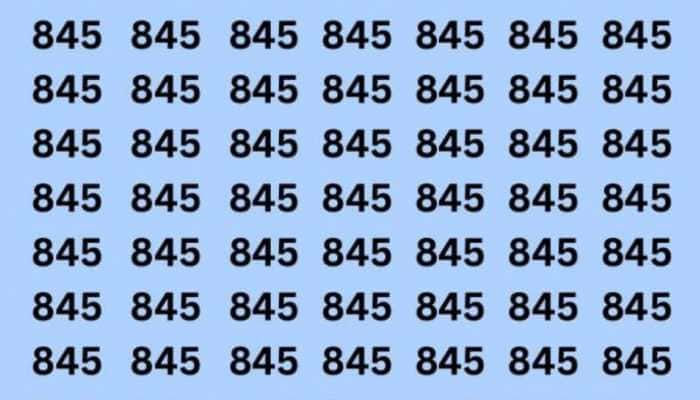 Optical Illusion Challenge: Can You Find The Odd Number Within 9 Seconds?