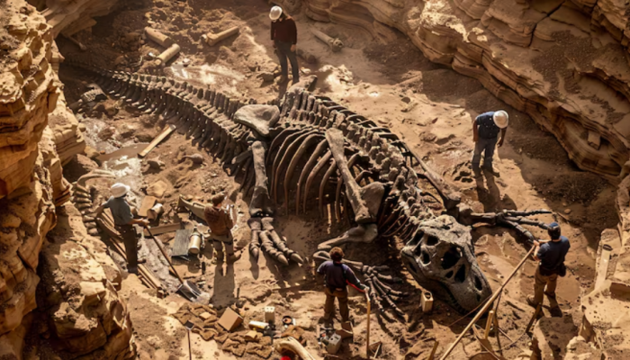 This Dinosaur Broke A Road: How a 100-Foot Fossil Is Rewriting All We Know