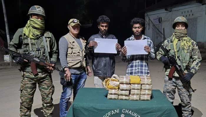 Assam Rifles Seize Rs 45 Crore Meth Tablets In Mizoram, Two Arrested