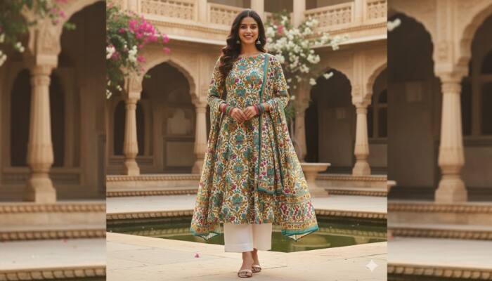 Elegant Printed Cotton Kurtis To Elevate Your Everyday Style On Myntra