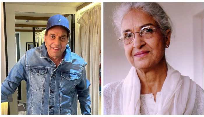 Dharmendra’s Old Photo With Kamini Kaushal Resurfaces After Veteran Actress’ Death At 98
