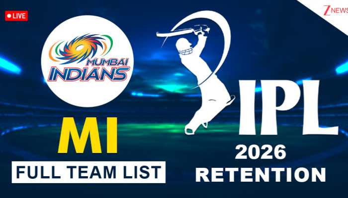 MI Retained And Released Players List Ahead Of IPL 2026 Auction: Bevon Jacobs, Vignesh Puthur Released, Check Full Squad